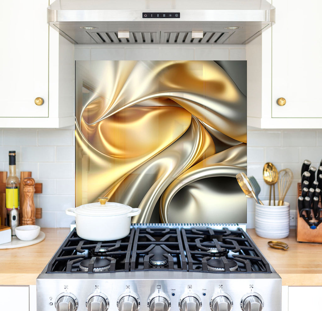 a stove top oven sitting inside of a kitchen