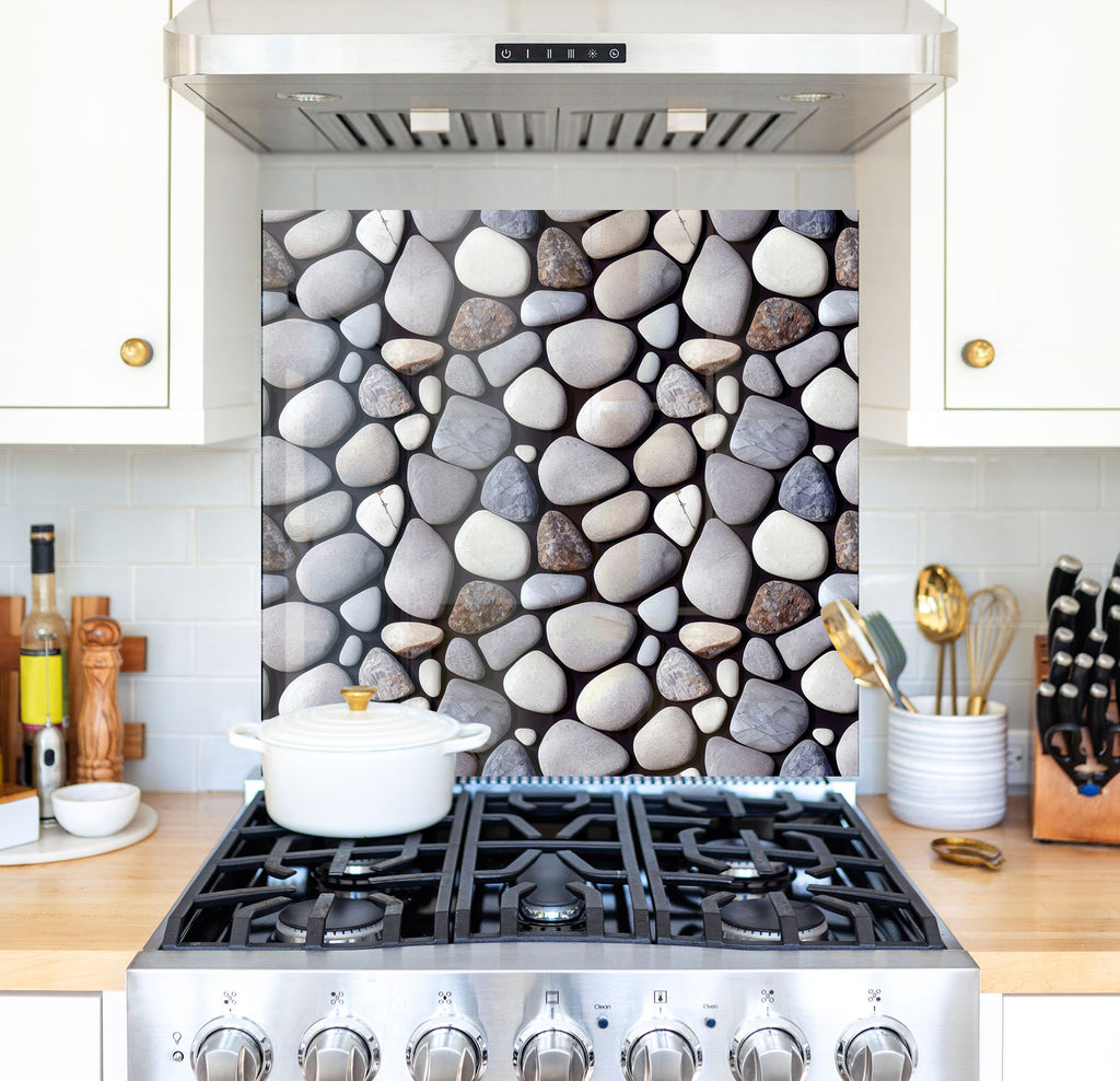 a stove top oven sitting inside of a kitchen