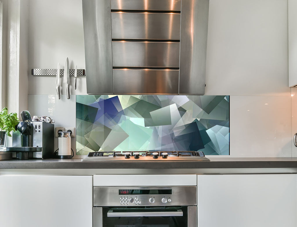 a stove top oven sitting inside of a kitchen