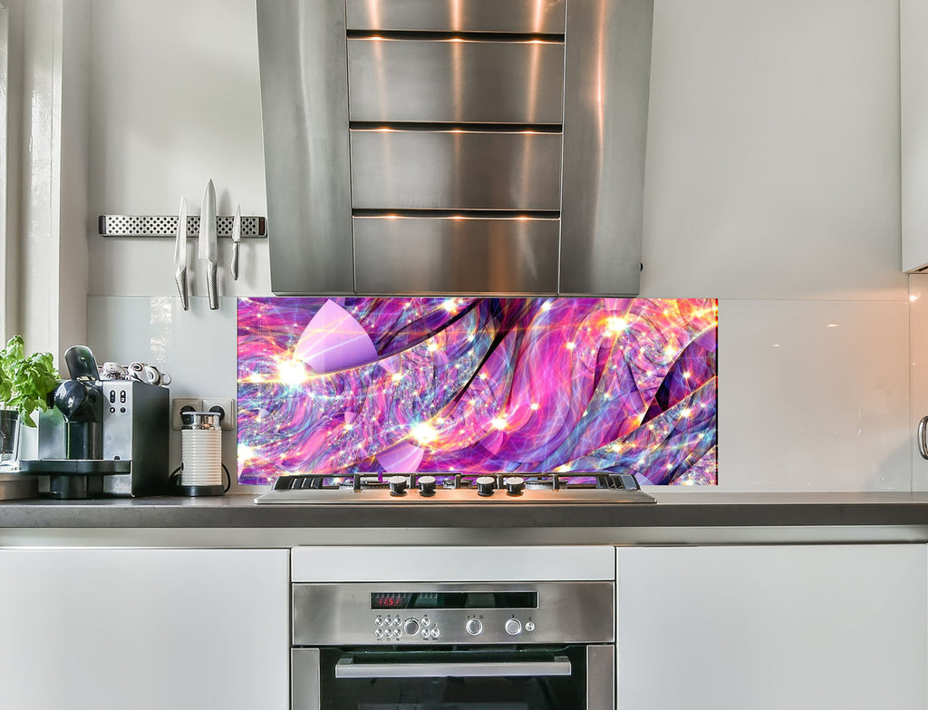 a stove top oven sitting inside of a kitchen