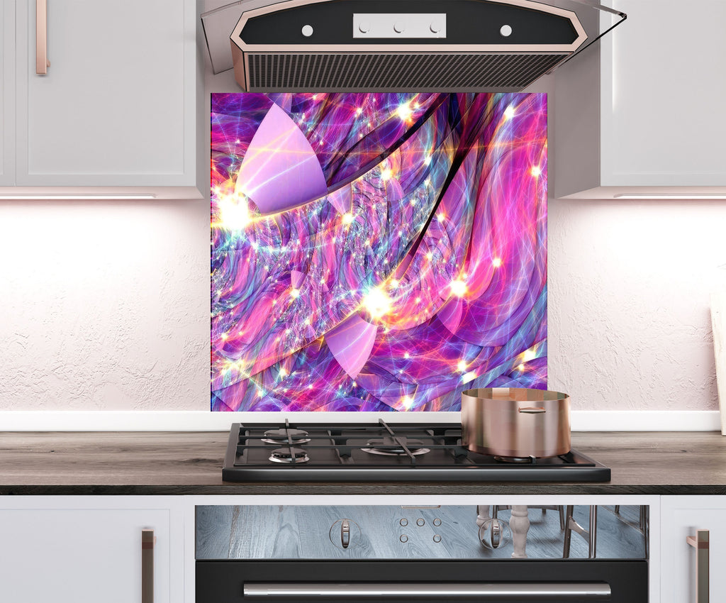 a stove top oven sitting inside of a kitchen