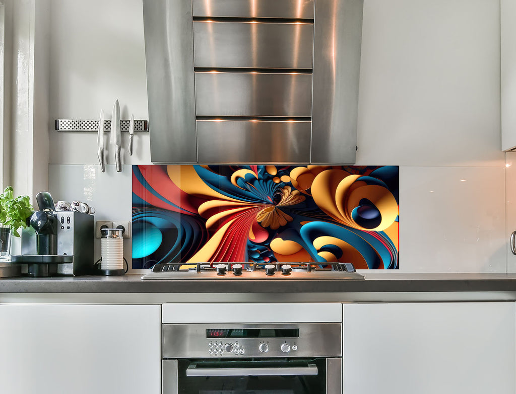 a stove top oven sitting inside of a kitchen