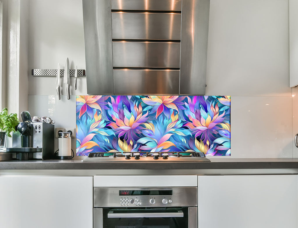 a stove top oven sitting inside of a kitchen