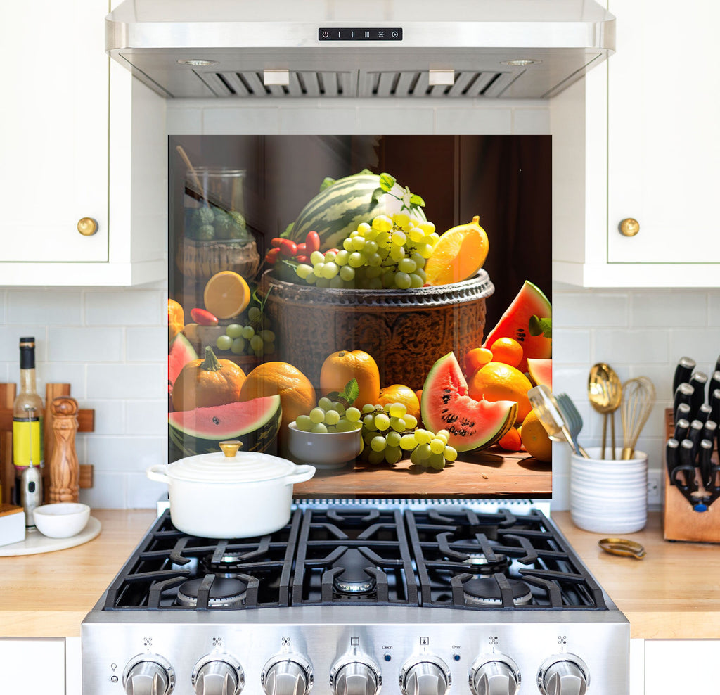 a stove top oven sitting inside of a kitchen