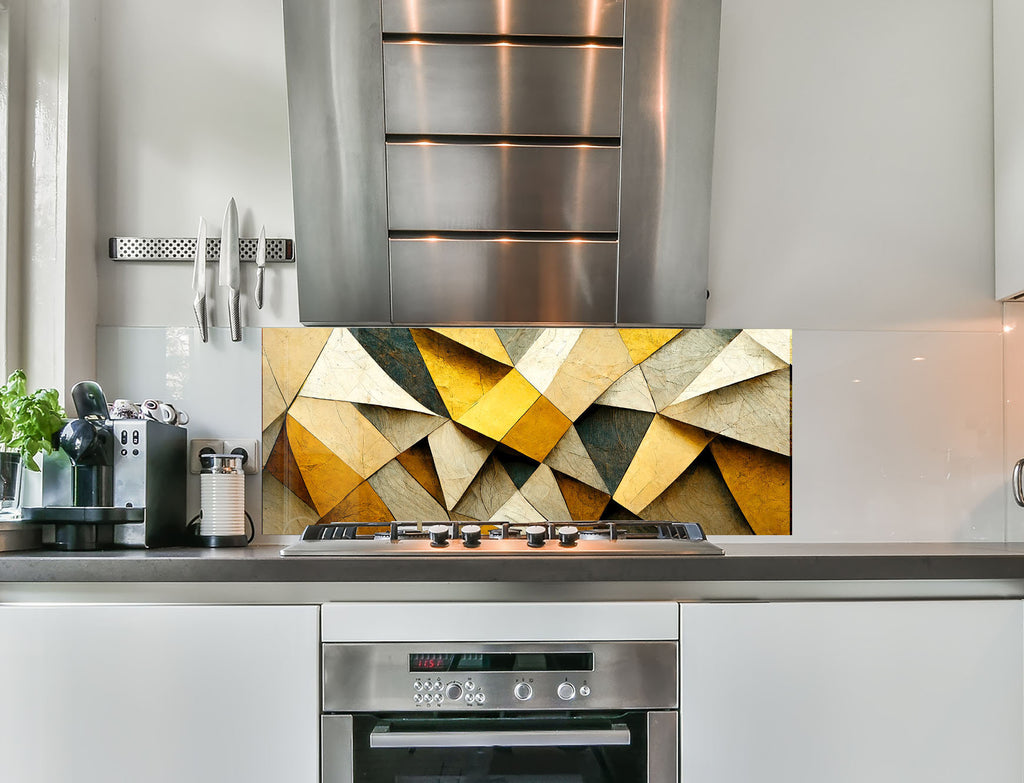 a stove top oven sitting inside of a kitchen