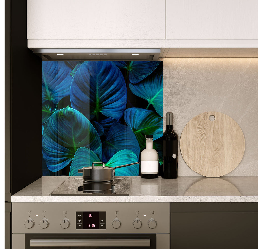 a stove top oven sitting inside of a kitchen