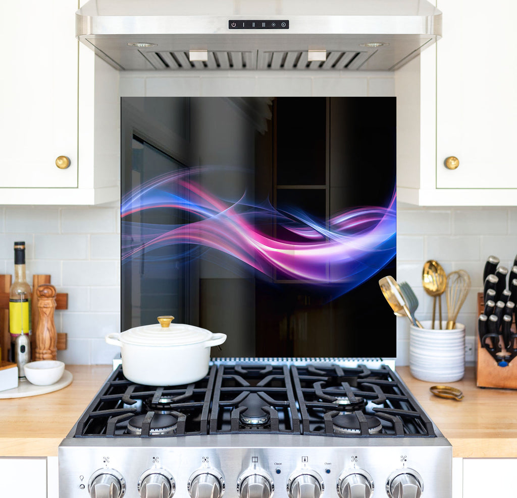 a stove top oven sitting inside of a kitchen