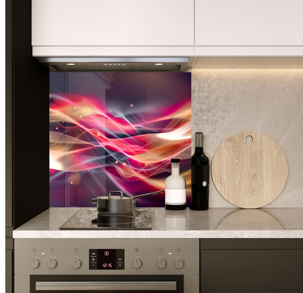 a stove top oven sitting inside of a kitchen