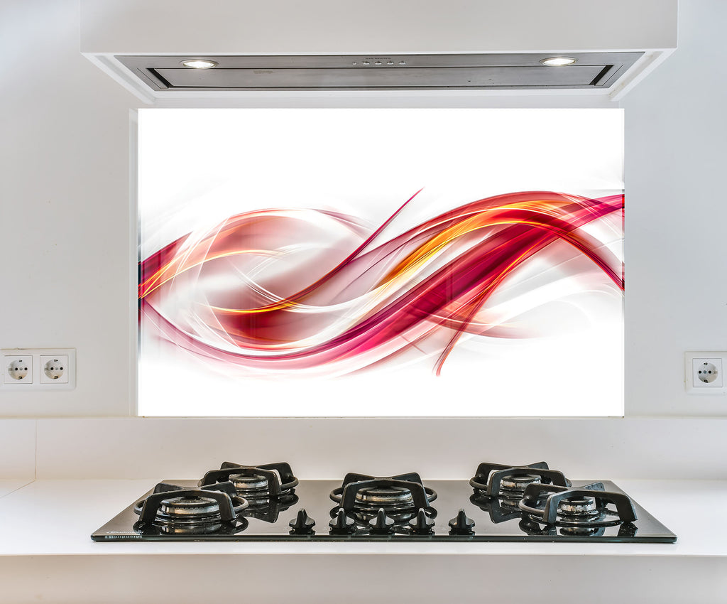 a picture of a kitchen with a stove top