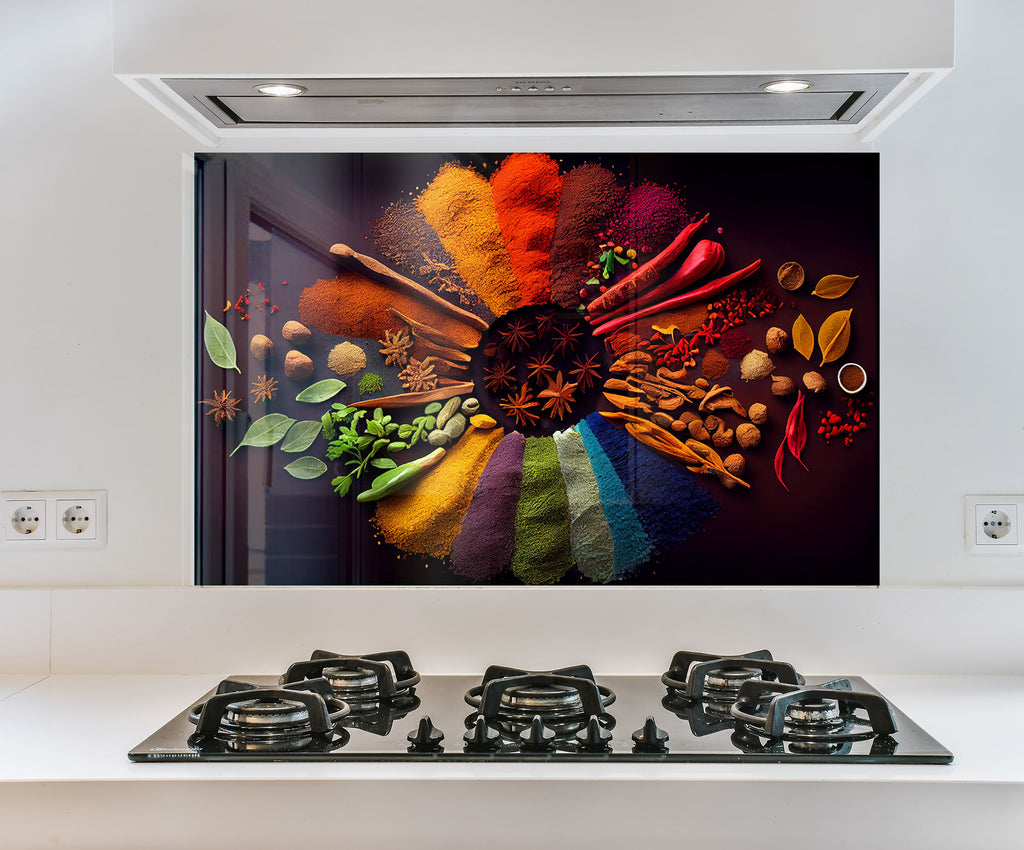 a picture of a kitchen with a stove top