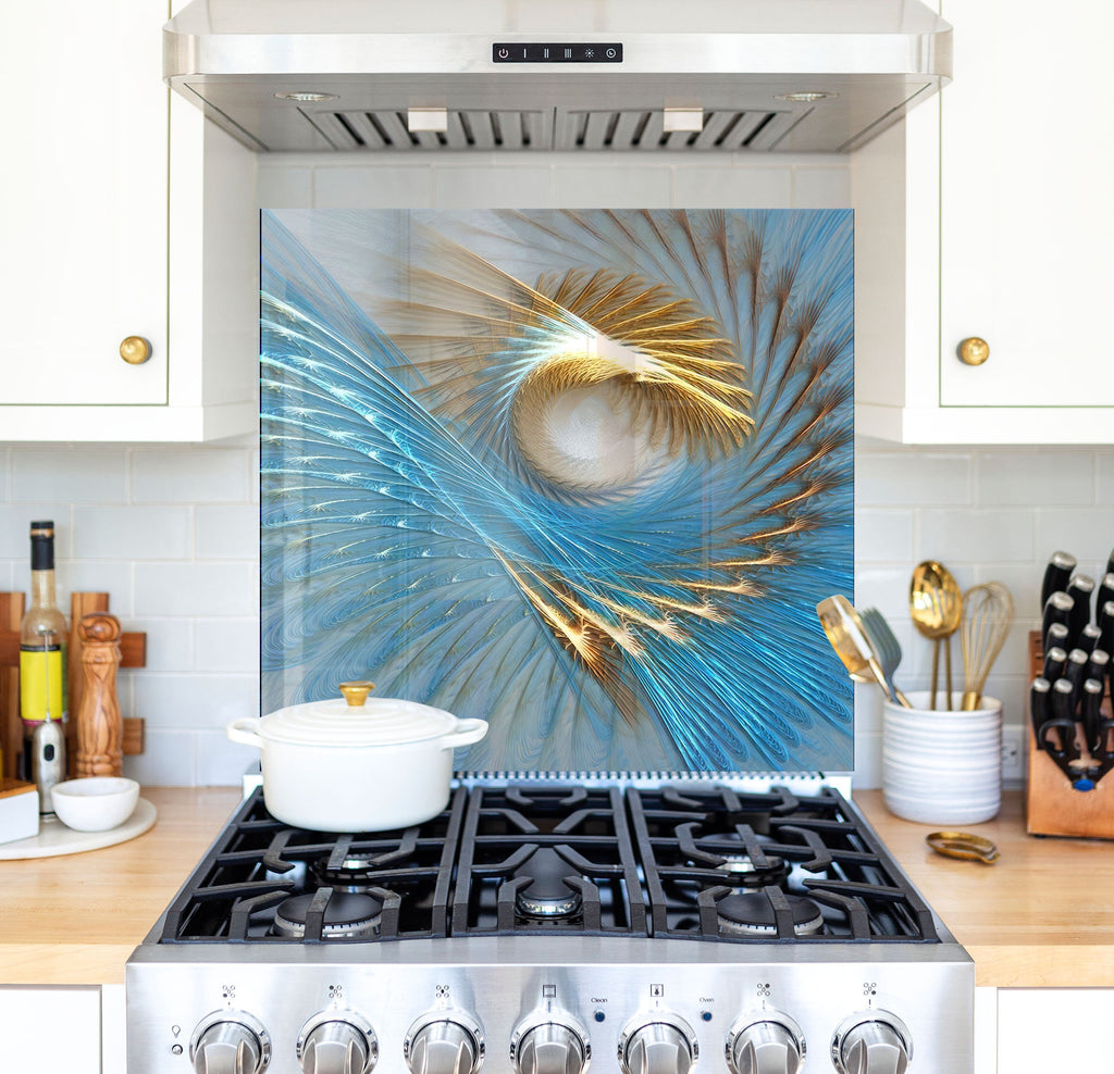 a stove top oven sitting inside of a kitchen