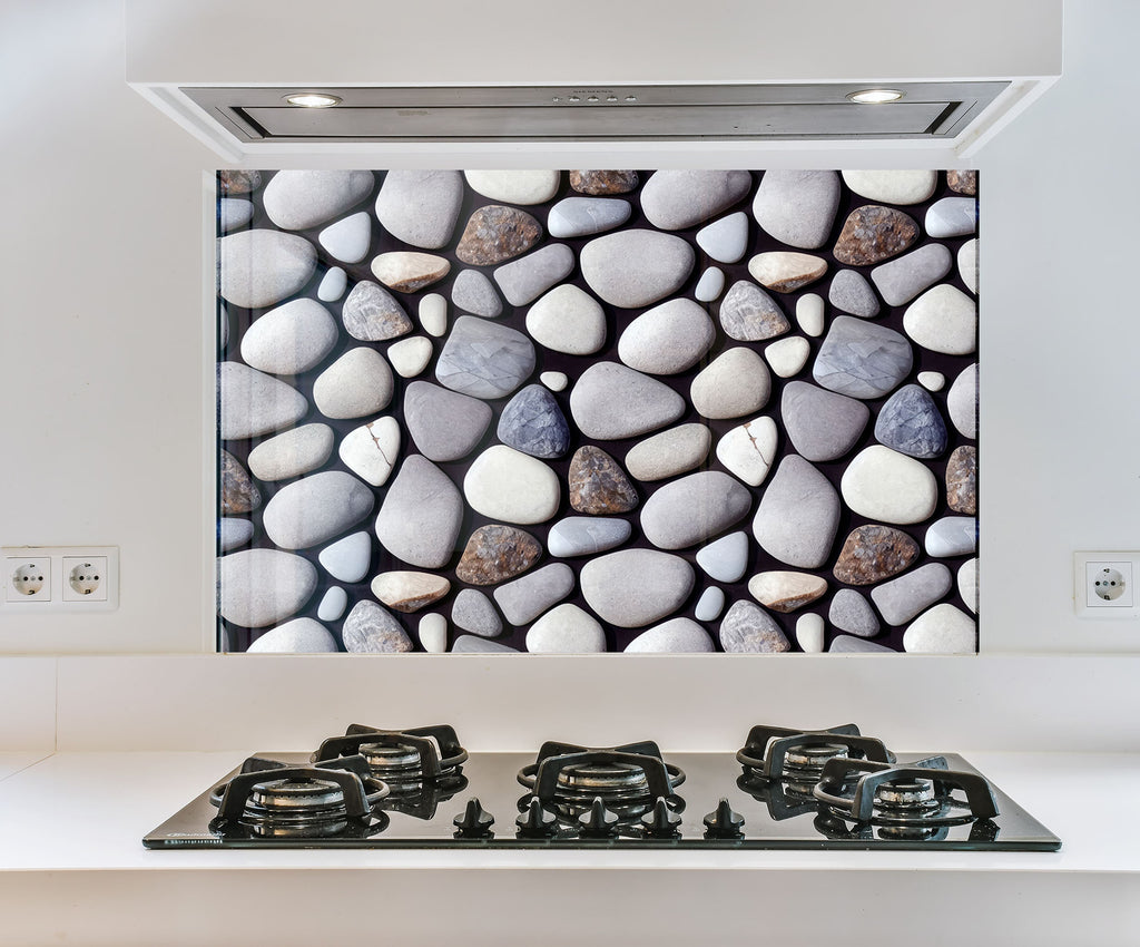 a picture of a stove top with rocks on it