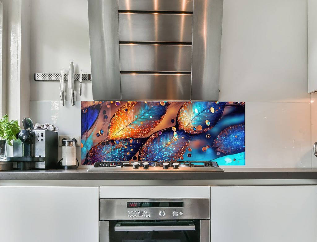 a stove top oven sitting inside of a kitchen