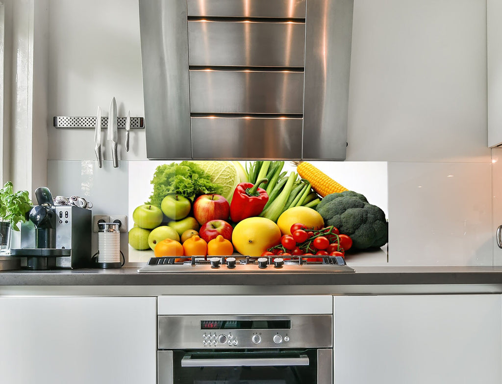 a stove top oven sitting inside of a kitchen