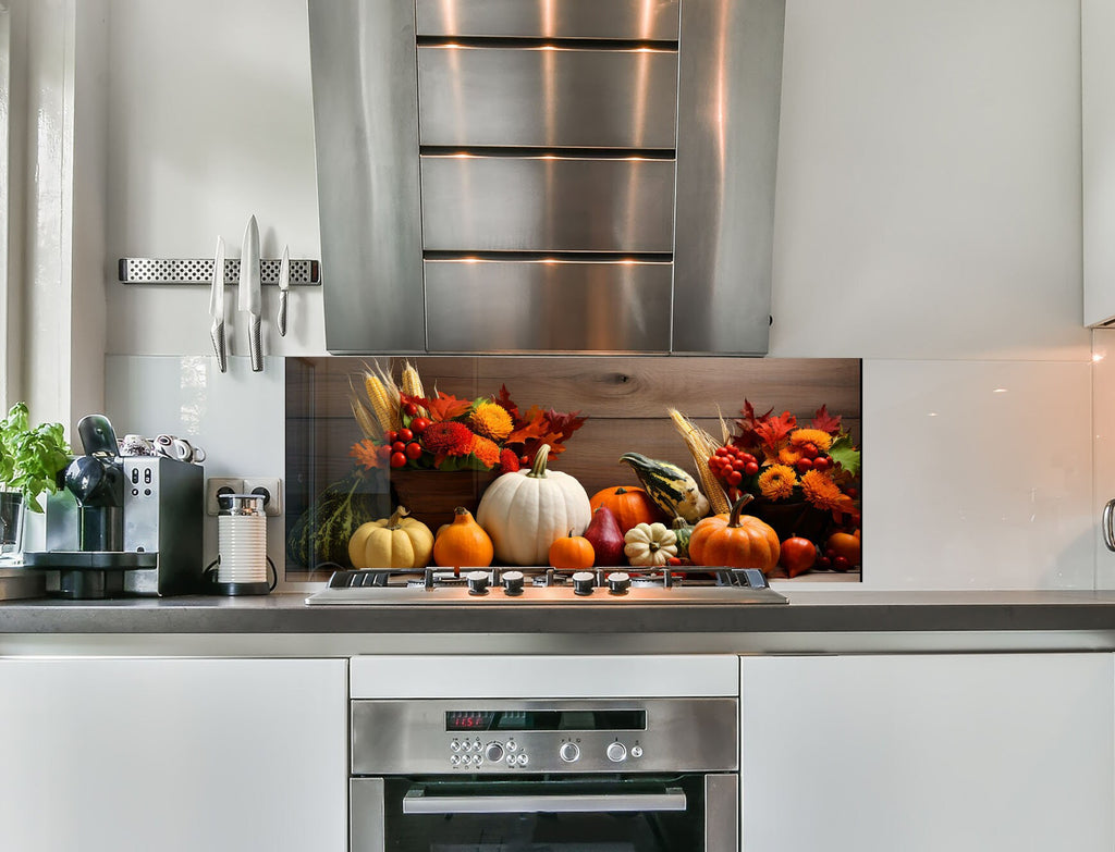 a stove top oven sitting inside of a kitchen