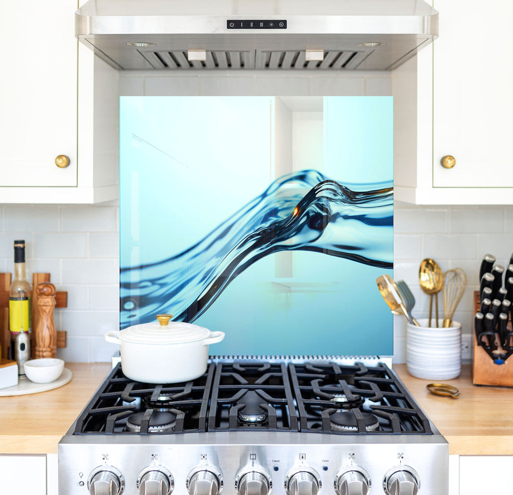 a stove top oven sitting inside of a kitchen