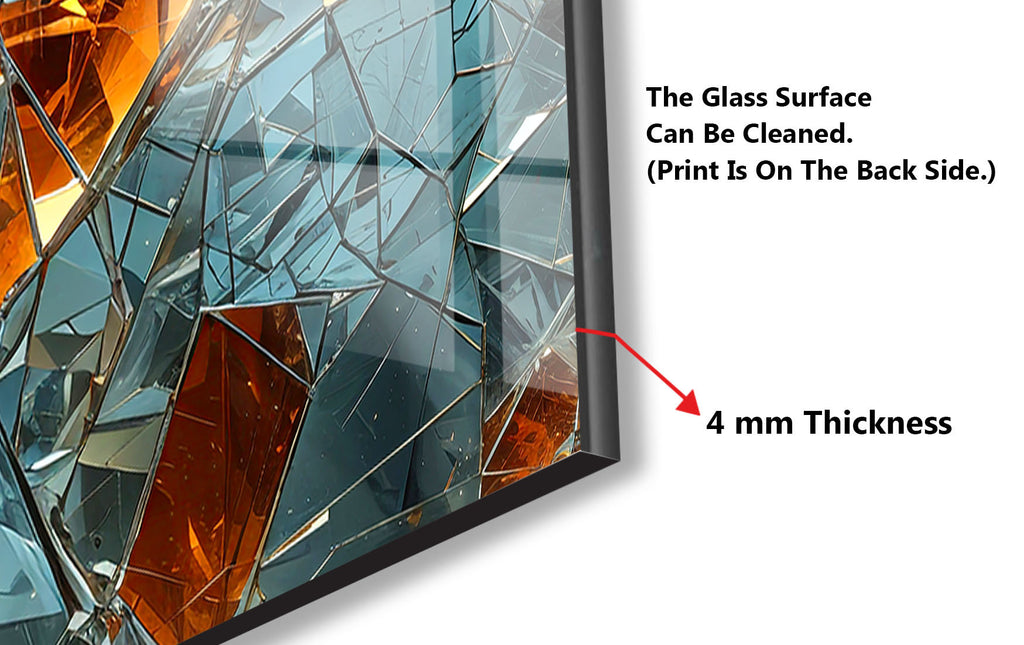 a picture of a glass wall with instructions