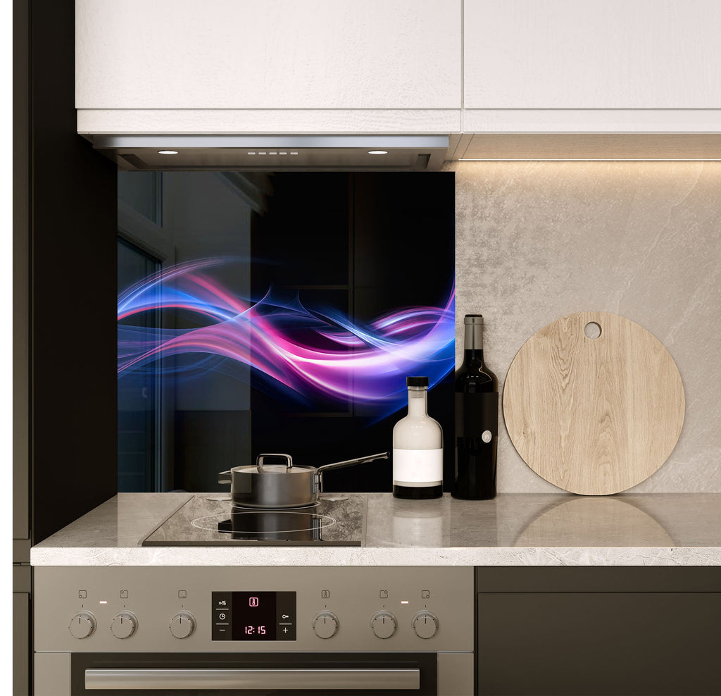 a stove top oven sitting inside of a kitchen