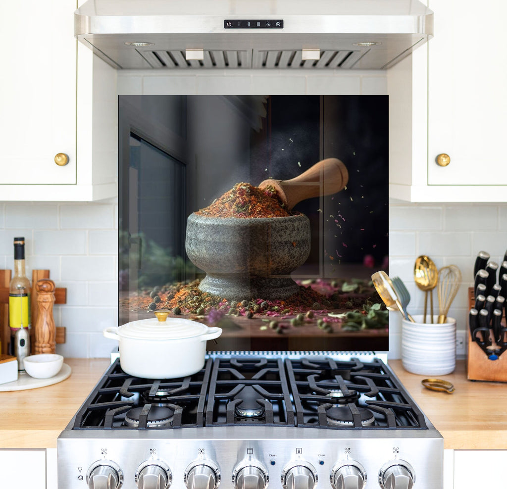 a stove top oven sitting inside of a kitchen