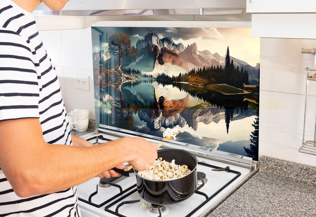 a man cooking food on top of a stove