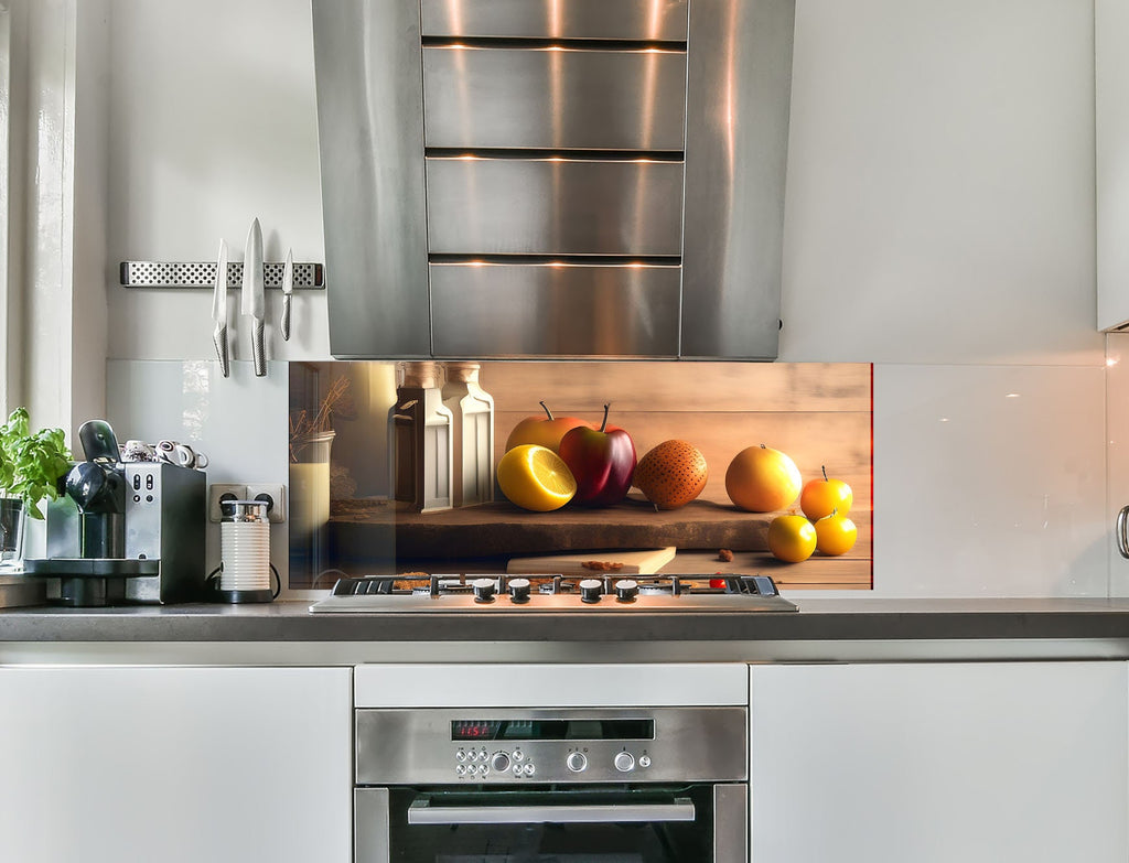 a stove top oven sitting inside of a kitchen